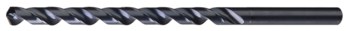 Cleveland 950E Taladro de longitud extra - Corte de mano derecha - Punta Radial 118° - Acabado Óxido de vapor - Longitud Total 8 pulg. - Flauta Espiral - Acero de alta velocidad - Vástago Recto - C09667
