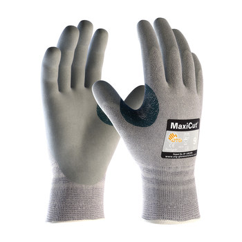 PIP ATG MaxiCut 19-D470 Gris Extrapequeño Dyneema/Vidrio/Lycra/Nailon Guantes resistentes a cortes - Longitud 7.7 pulg. - 616314-44663