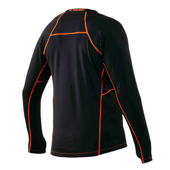 Ergodyne Core Performance Work Wear 6435 Camisa de alta visibilidad 40203 - Mediano - Sintético - Negro