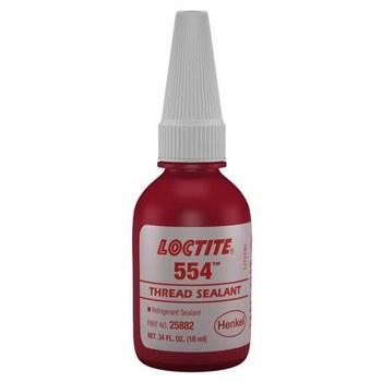 Loctite 554 Sellador de rosca Rojo Líquido 10 ml Botella - 25882