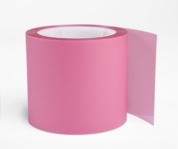 3M Óxido de aluminio Rosa Rollo de película para solapado, Óxido de aluminio, 3 µ Micron, 4 pulg. ancho x 150 pies longitud - 14088
