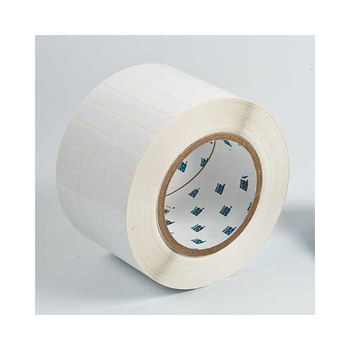 Imágen de Brady Blanco Poliéster Transferencia térmica THT-5-423-10 Rollo de etiquetas para impresora de transferencia térmica troquelado (Imagen principal del producto)
