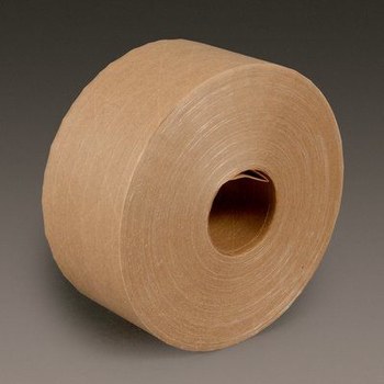 3M 6145 Kraft Cinta activada por agua - 3 pulg. Anchura x 600 pies Longitud - 80831