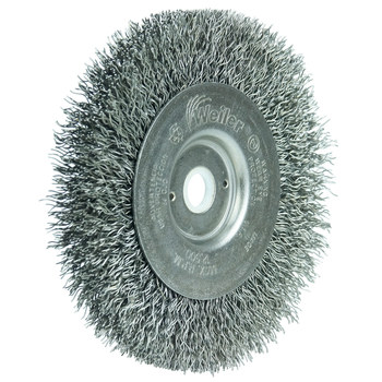 Weiler 00144 Cepillo de rueda - Rizado Acero cerda