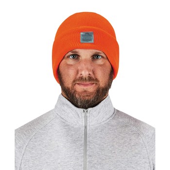 Ergodyne Naranja Universal Acrílico Cubrecabeza para clima frío - 720476-16807
