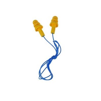 3M E-A-R UltraFit 340-4004 Tapones para los oídos 40003 - Universal - Espuma elastómera termoplástica - Amarillo - 25 dB