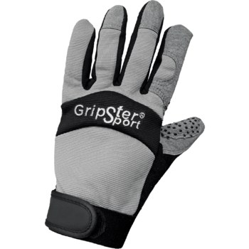 Global Glove Gripster SG9003 Gris Grande Spandex/cuero sintético Spandex/cuero sintético Guantes de mecánico - sg9003 lg