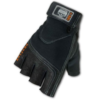 Ergodyne Proflex 901 Negro Grande Espuma EVA/Cuero Dividir Espuma EVA/Cuero Guantes de trabajo - 720476-17034