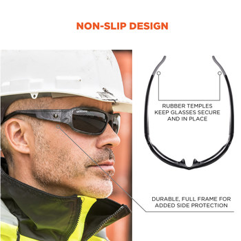 Ergodyne Skullerz THOR Universal Lentes de seguridad lente Humo - 720476-51331