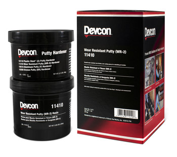 Devcon Rellenador Gris oscuro Masilla 1 lb Kit - 11410