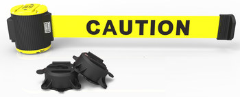 Imagen de Banner Stakes MH5001 Amarillo Barrera de banda magnética de montaje en pared (Imagen principal del producto)