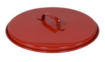 Imágen de Justrite Rojo Acero Cubierta para lata de seguridad (Imagen principal del producto)