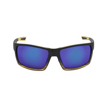 Global Glove Pez sierra Lentes de seguridad lente Espejo azul PFT Polarizada - Marco completo - 810292-02624