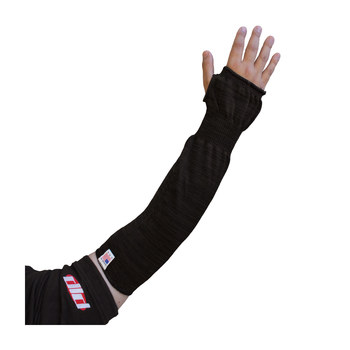 Imágen de PIP Pritex Antimicrobal Sleeve 15-214BK Negro Poliéster Manga de brazo resistente a cortes (Imagen principal del producto)