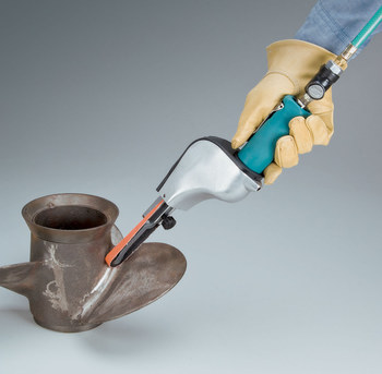 Dynabrade Dynafile Herramienta abrasiva con cinturón - entrada NPT de 1/4 pulgada - 0.5 hp - 14000