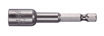 Vega Tools 5/16 pulg. Magnético Cónico Fijador De Tuerca 145MN516T - 1/4 pulg.-Hex accionamiento - 1 3/4 pulg. Longitud - Acero S2 Modificado - Gris Gunmetal acabado - 01202