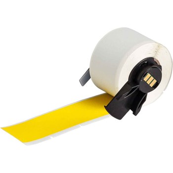 Imágen de Brady Amarillo Fluoruro de polivinilo Transferencia térmica M6-41-437-YL-CM Etiquetas autoextinguibles para cables y alambres (Imagen principal del producto)