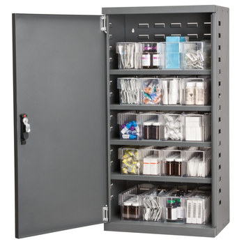 Imagen de Akro-mils ACS4C42 Akrodrawers 350 lb Carbón gris Revestido en polvo, Con textura Acero 18 ga No apilable Minigabinete seguro (Imagen principal del producto)