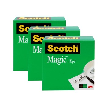 Imagen de 3M Scotch 810-72-3PK Magic Cinta de oficina Transparente 81583 (Imagen principal del producto)