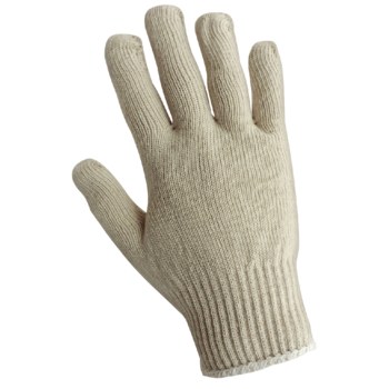 Global Glove S400 Natural Algodón/Poliéster Guante de trabajo - s400 mens