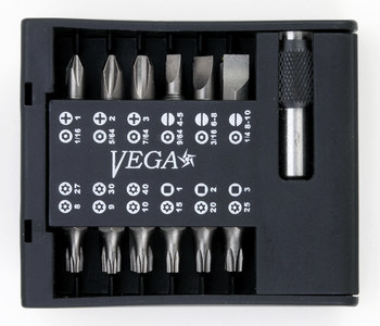 Vega Tools Juego de brocas impulsoras VT-25B - 00650