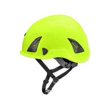 Bullhead Safety Clase C Casco HH-CH1-YG - 6 puntos Trinquete suspensión - Amarillo/verde de alta visibilidad - 29333
