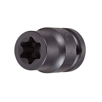 Vega Tools 3TE181 E-18 Pared Delgada Toma De Impacto - Acero 4140 - accionamiento 1/2 pulg. Cuadrado - C Montado en Hombro - 1.5 pulg. Longitud - 01385
