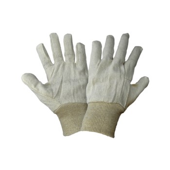 Global Glove Natural Universal Lona de algodón/poliéster Lona de algodón/poliéster Guantes de trabajo - Pulgar tipo ala - 816679-01782
