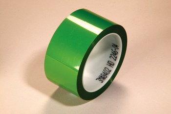 3M 8402 Verde Cinta adhesiva de poliéster - 12 pulg. Anchura x 72 yd Longitud - 05535