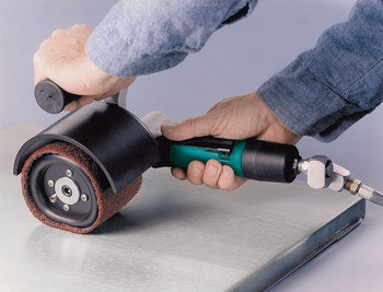 Dynabrade Herramienta de acabado - entrada NPT de 1/4 pulgada - 0.4 hp - 13301