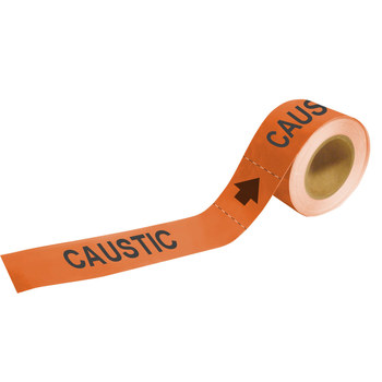 Imágen de Brady Pipe Markers-To-Go Negro sobre naranja Vinilo 108726 Marcador de tubería autoadhesivo (Imagen principal del producto)