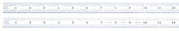 Imágen de Regla de acero totalmente flexible C305R-18 de Acero totalmente flexible 18 pulg. por de Starrett (Imagen principal del producto)