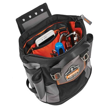 Ergodyne Arsenal 5517 Portaherramientas 13647 - 6 pulg. x 10 pulg. - Poliéster - Negro