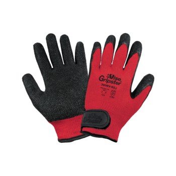 Global Glove Vise Gripster Rojo Mediano Poliéster/Algodón Poliéster/Algodón Guantes de trabajo - acabado Áspero - 856187-00113