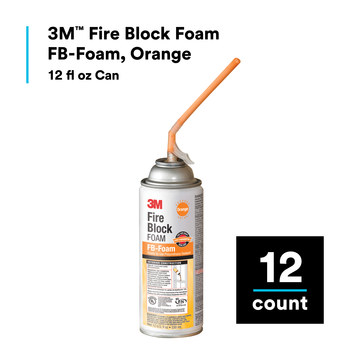 3M FB-FOAM-ORANGE Sellador contra incendios Naranja Líquido 12 fl oz Lata de aerosol - 54907