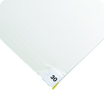 Wearwell Tapete adherente sin marco 095.18x36WH-CS60 - 18 pulg. x 36 pulg. - Polietileno - Blanco - 01741