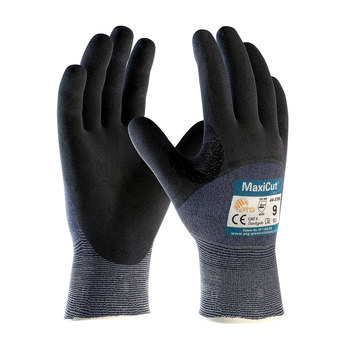 PIP ATG MaxiCut Ultra 44-3755 Azul Grande Hilo Guantes resistentes a cortes - Pulgar reforzado - 616314-17855