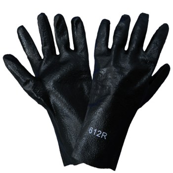 Imágen de Global Glove Negro XL PVC Guantes resistentes a productos químicos (Imagen principal del producto)