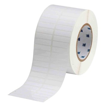 Imágen de Brady Blanco Poliéster Transferencia térmica THT-147-422-10 Rollo de etiquetas para impresora de transferencia térmica troquelado (Imagen principal del producto)