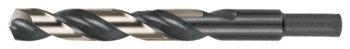 Cle-Line 1879 Heavy-Duty Taladro de Jobber - Corte de mano derecha - Punta Dividir 135° - Acabado Negro Y Oro - Longitud Total 5.5 pulg. - Flauta Espiral - Acero de alta velocidad - Vástago Reducido - C18117