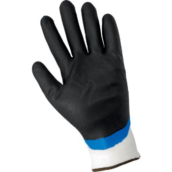 Global Glove Tsunami Grip 590 Negro/Azul 11 Poliéster Guantes de trabajo - 816679-01198