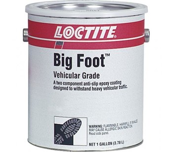 Loctite Bigfoot 1602674 Sellador de asfalto y hormigón - Gris Líquido 1 gal Kit - 00208