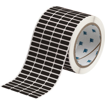 Imágen de Brady Negro Poliéster Transferencia térmica THT-1-8117-10 Rollo de etiquetas para impresora de transferencia térmica troquelado (Imagen principal del producto)