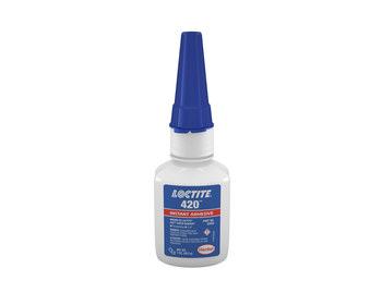 Loctite 420 Adhesivo de cianoacrilato Transparente Líquido 1 oz Botella - 42050 - Conocido anteriormente como Loctite 420 Super Bonder