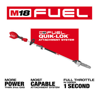 Milwaukee COMBUSTIBLE M18 Sierra de pértiga - 3016-20PS