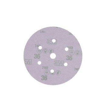 3M Recubierto Cerámico Morada Disco de fibra - Cerámico - 6 pulg. - 36 - Muy áspero - 30787