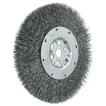Weiler 01511 Cepillo de rueda - Rizado Acero cerda
