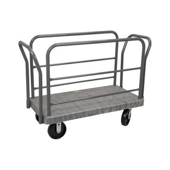 Imagen de Akro-mils R90184L24112817 Versa/Deck R90 3000 lb Revestido en polvo Espuma estructural HDPE Carretilla de plataforma (Imagen principal del producto)