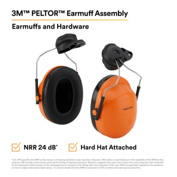 3M Peltor 37333 Orejeras de protección 37333 - 24 dB