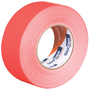 Shurtape PC 619 Naranja fluorescente Cinta para ductos - 48 mm Anchura x 55 m Longitud - 9 mil Espesor - shurtape 101639